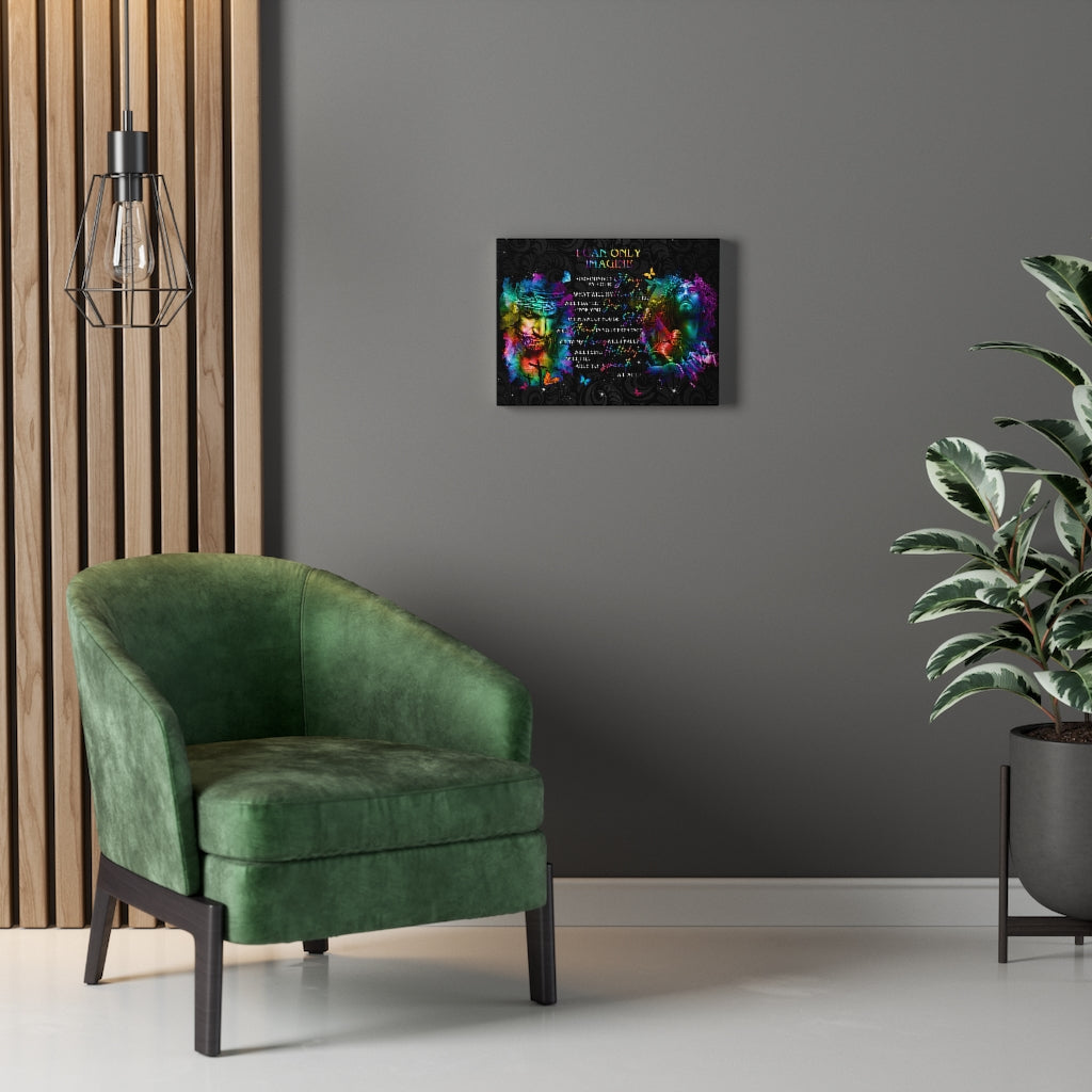Faith Watercolor Butterfly Canvas - Lahn2509211