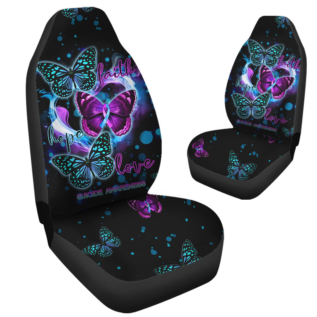 Butterfly Heart Suicide Prevention Awareness Automotive - Lahn2008215ki