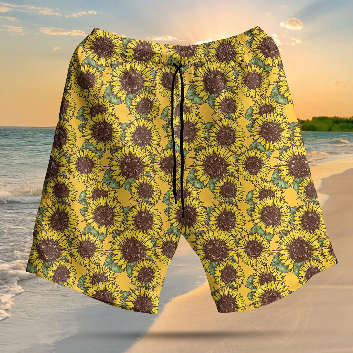 Love Sunflower Hawaiian Set - Lahn1404212ki