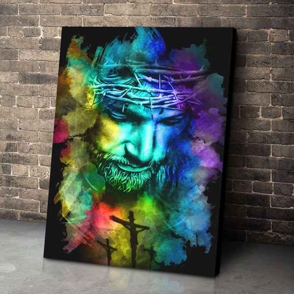 Jesus Colorful Canvas - Tlnh1303212
