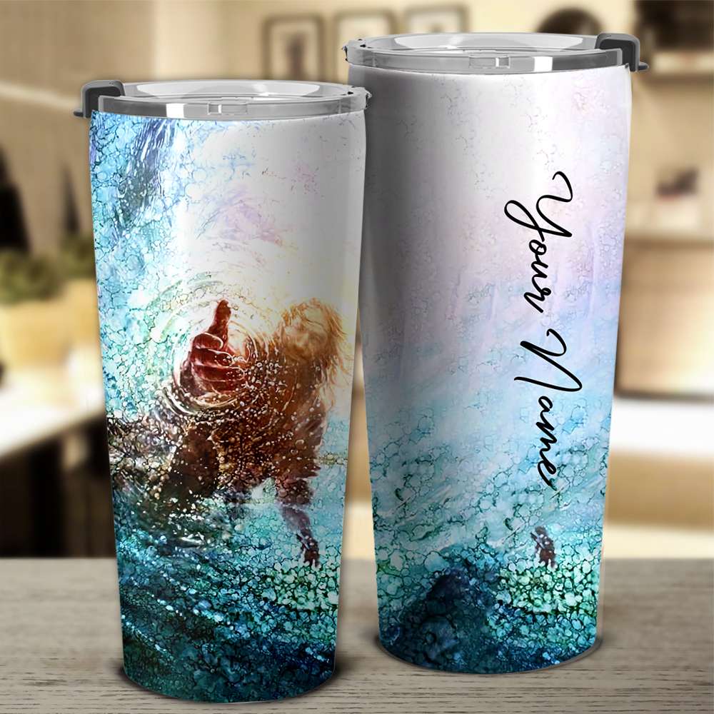 Personalized Jesus Art Tumbler - Tltt1803213ki
