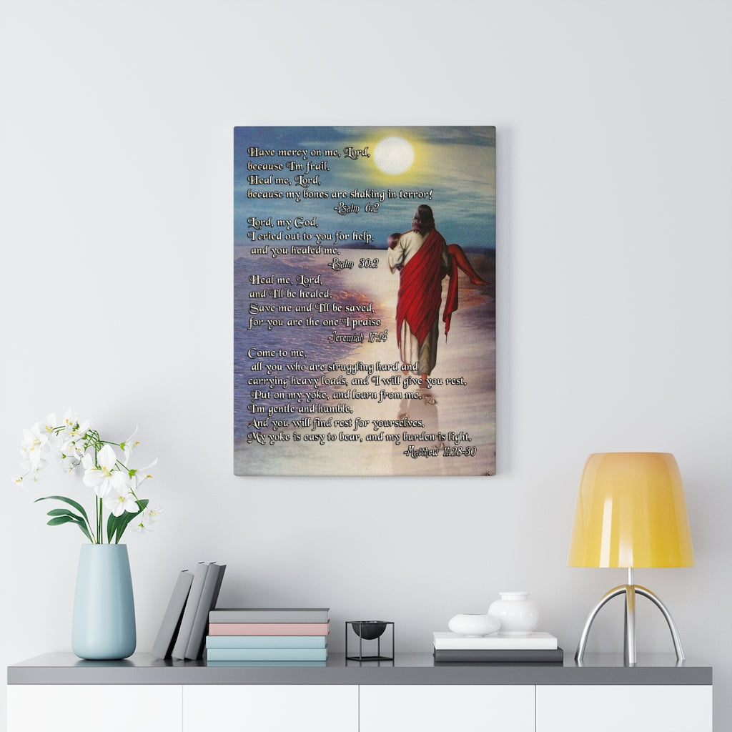 Heal Me Lord Canvas - Lath2109214