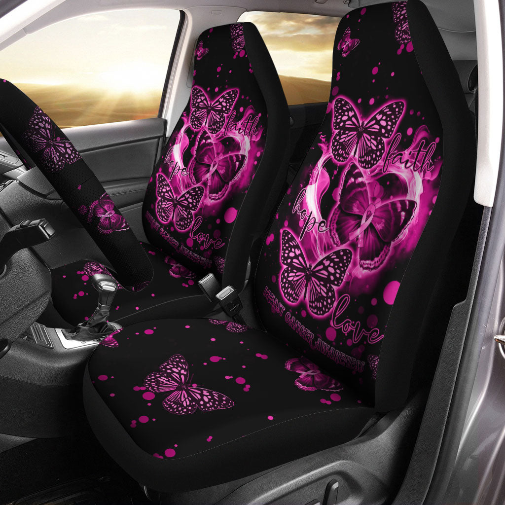 Butterfly Heart Breast Cancer Awareness Automotive - Lahn2009214ki