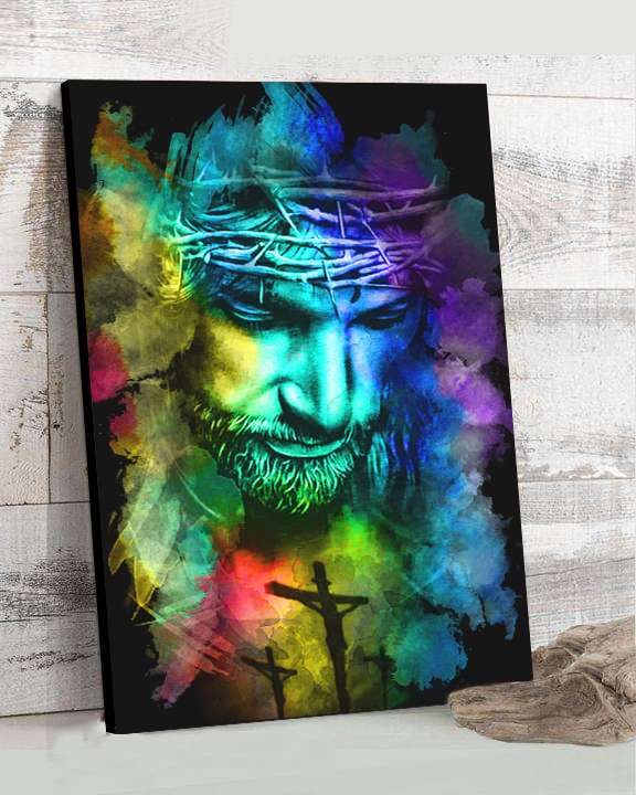 Jesus Colorful Canvas - Tlnh1303212