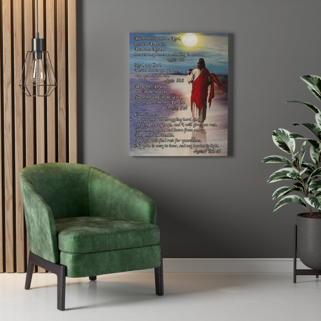 Heal Me Lord Canvas - Lath2109214
