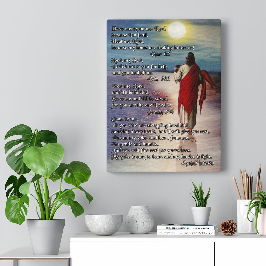Heal Me Lord Canvas - Lath2109214