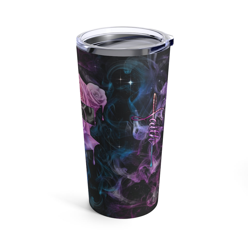 Faith Rose Watercolor Tumbler - Latg1904213ki