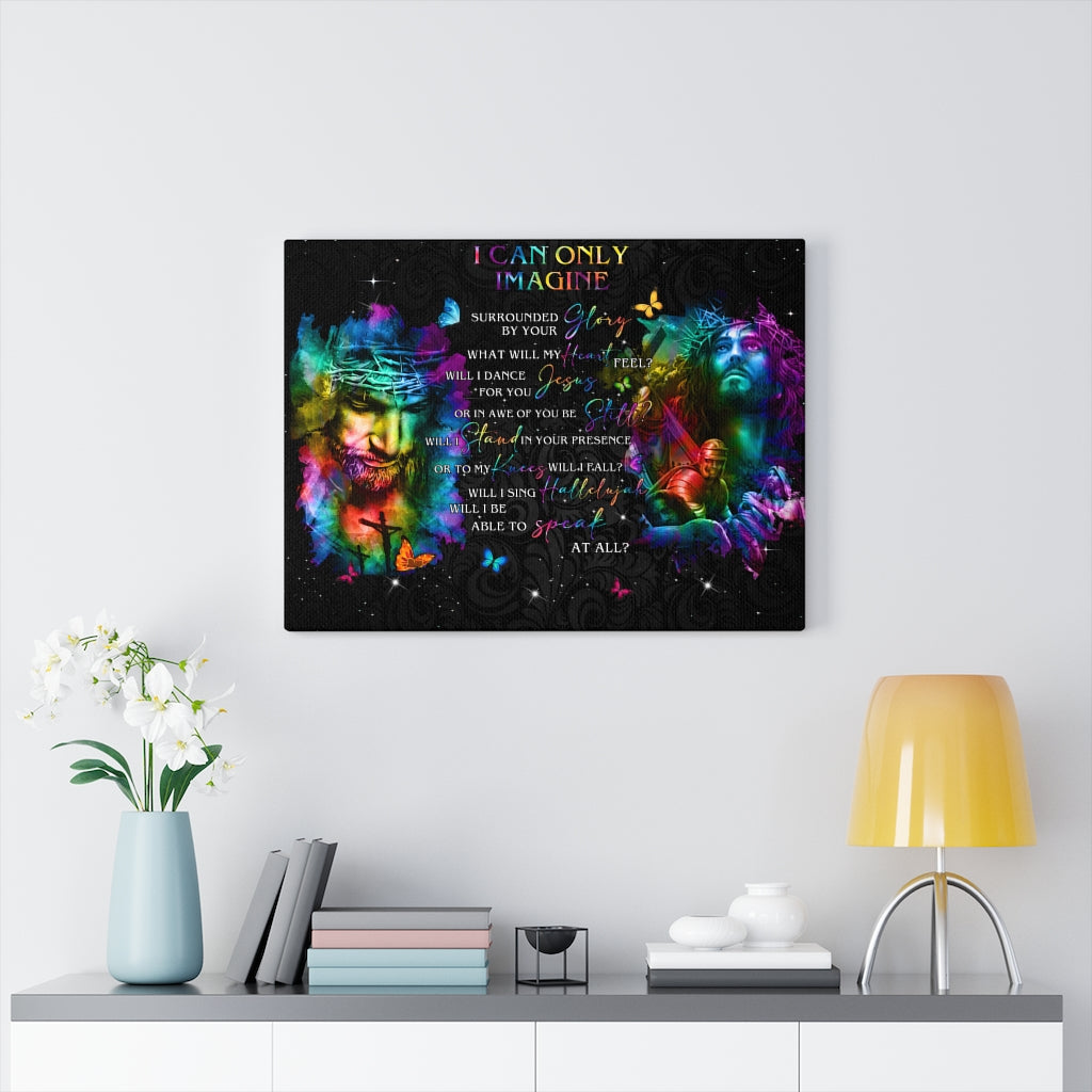 Faith Watercolor Butterfly Canvas - Lahn2509211