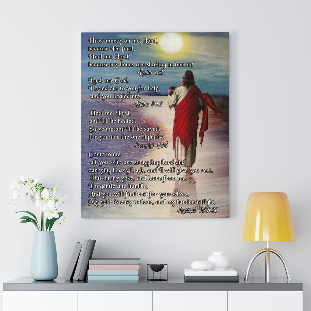 Heal Me Lord Canvas - Lath2109214