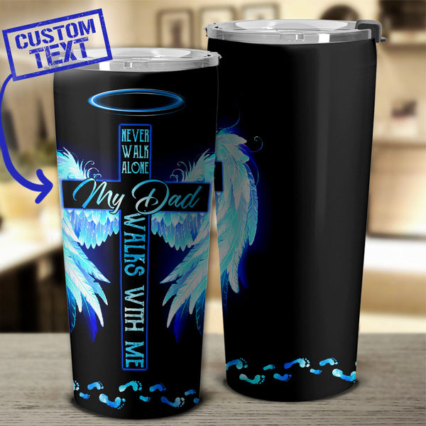 Personalized Never Walk Alone Tumbler - Latg3009215ki