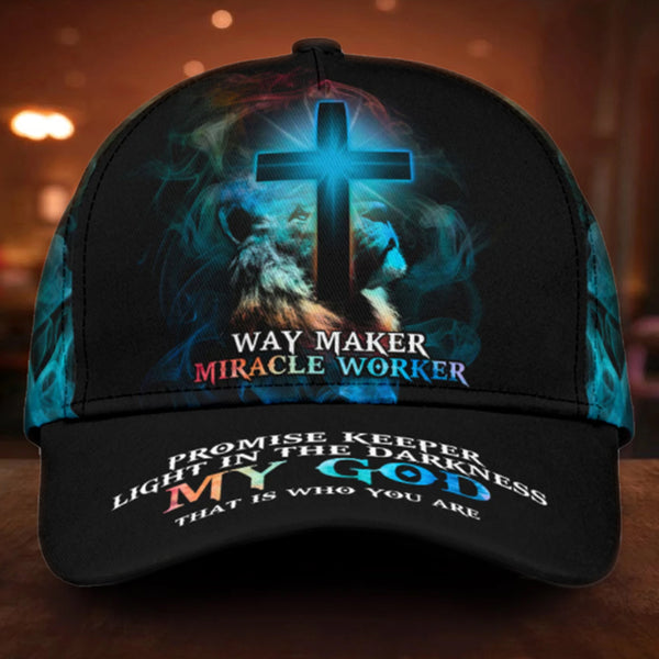 Way Maker Lion Cross Light Classic Cap - Tltm0604211