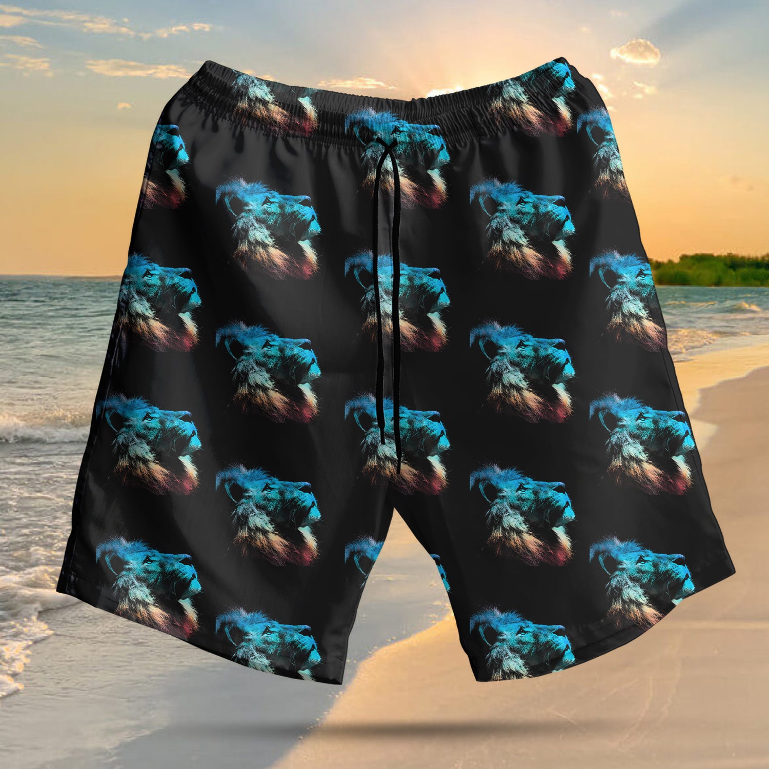 Way Maker Lion Cross Light Hawaiian Set - Tltm2004211