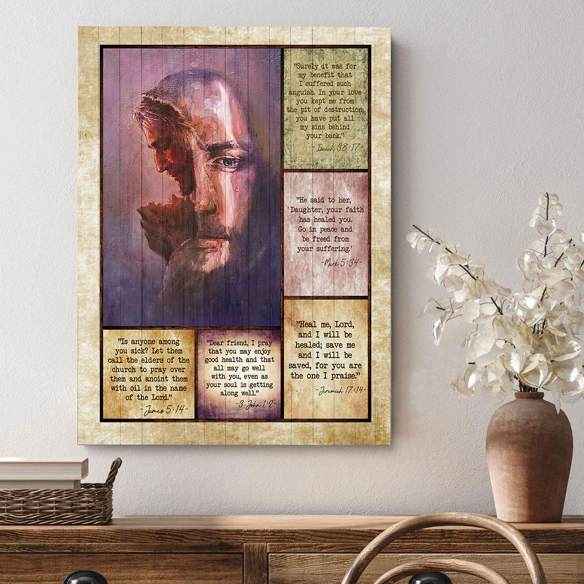Jesus Crying Canvas - Tltr2209215