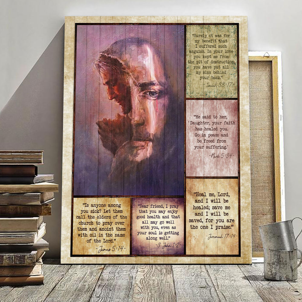 Jesus Crying Canvas - Tltr2209215