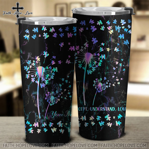 Personalized Dandelion Autism Awareness  Tumbler - Tlnx1102223ki