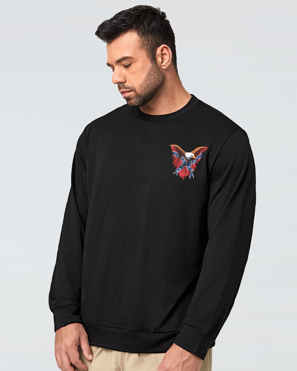 These Colors Don't Run Eagle Men's Christian Sweatshirt