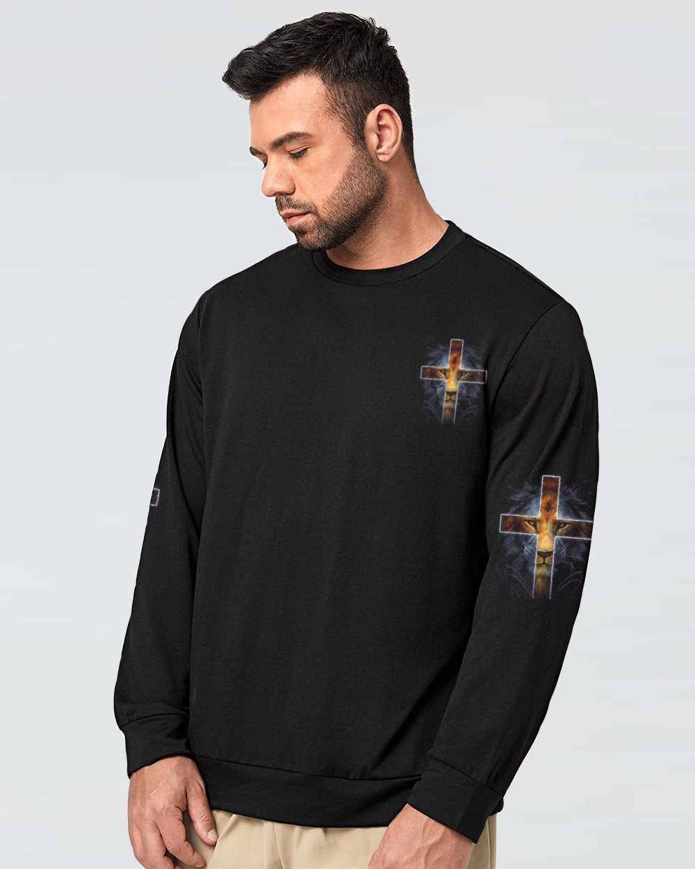 Know Jesus Know Peace Men's Christian Sweatshirt