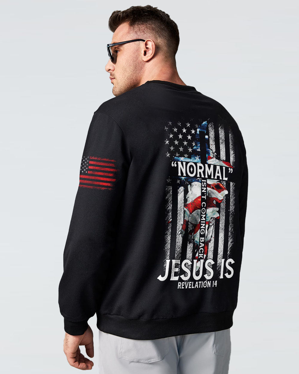 Normal Isn't Coming Back Men's Christian Sweatshirt