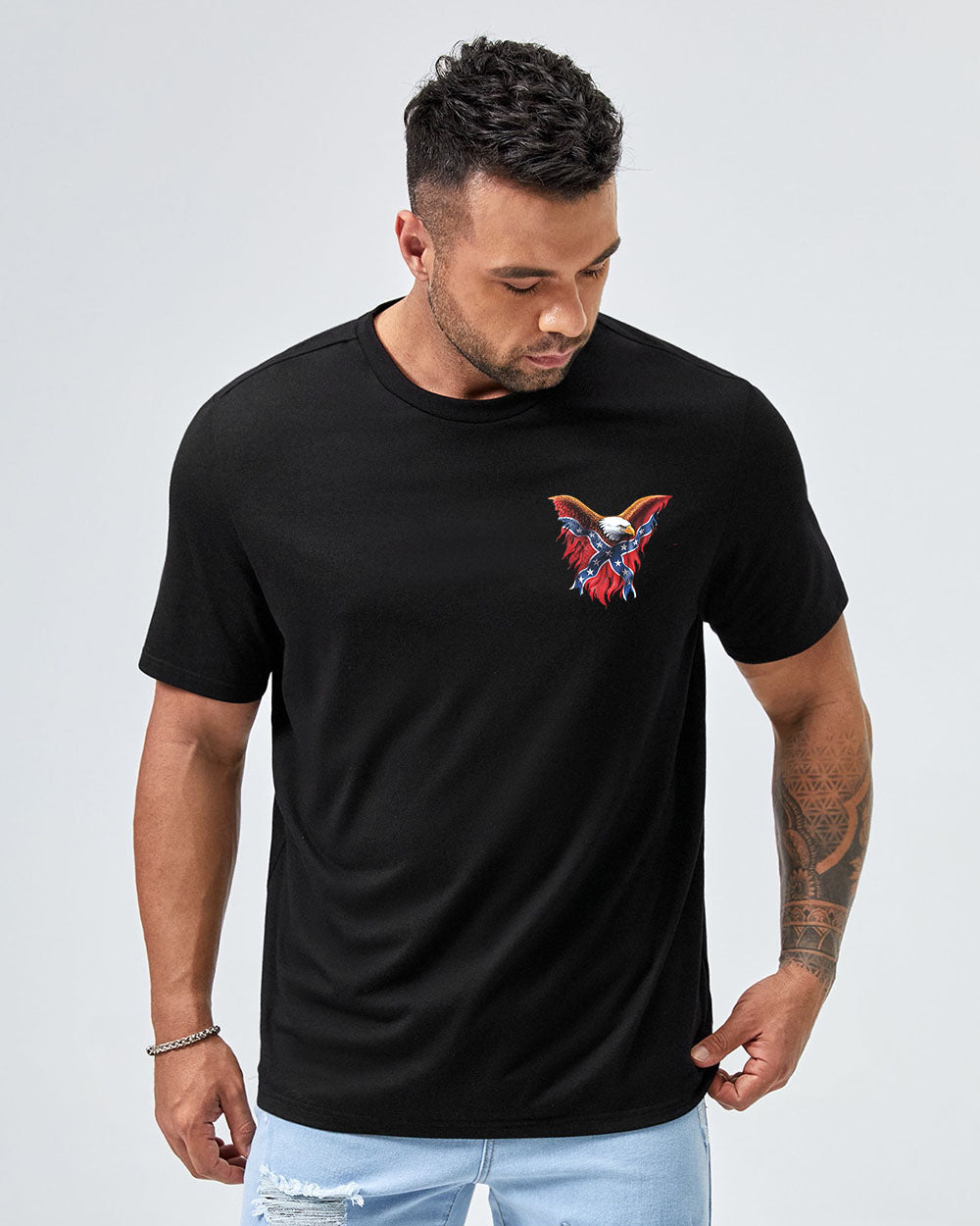 These Colors Don't Run Eagle Men's Christian Tshirt