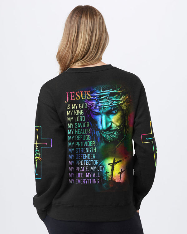 Jesus Is My Everything Women's Christian Sweatshirt