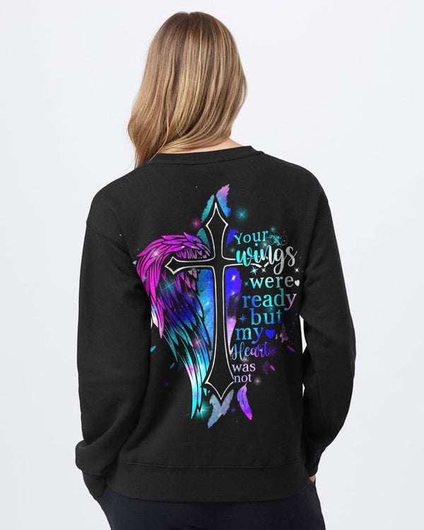 Your Wings Were Ready Women's Christian Sweatshirt