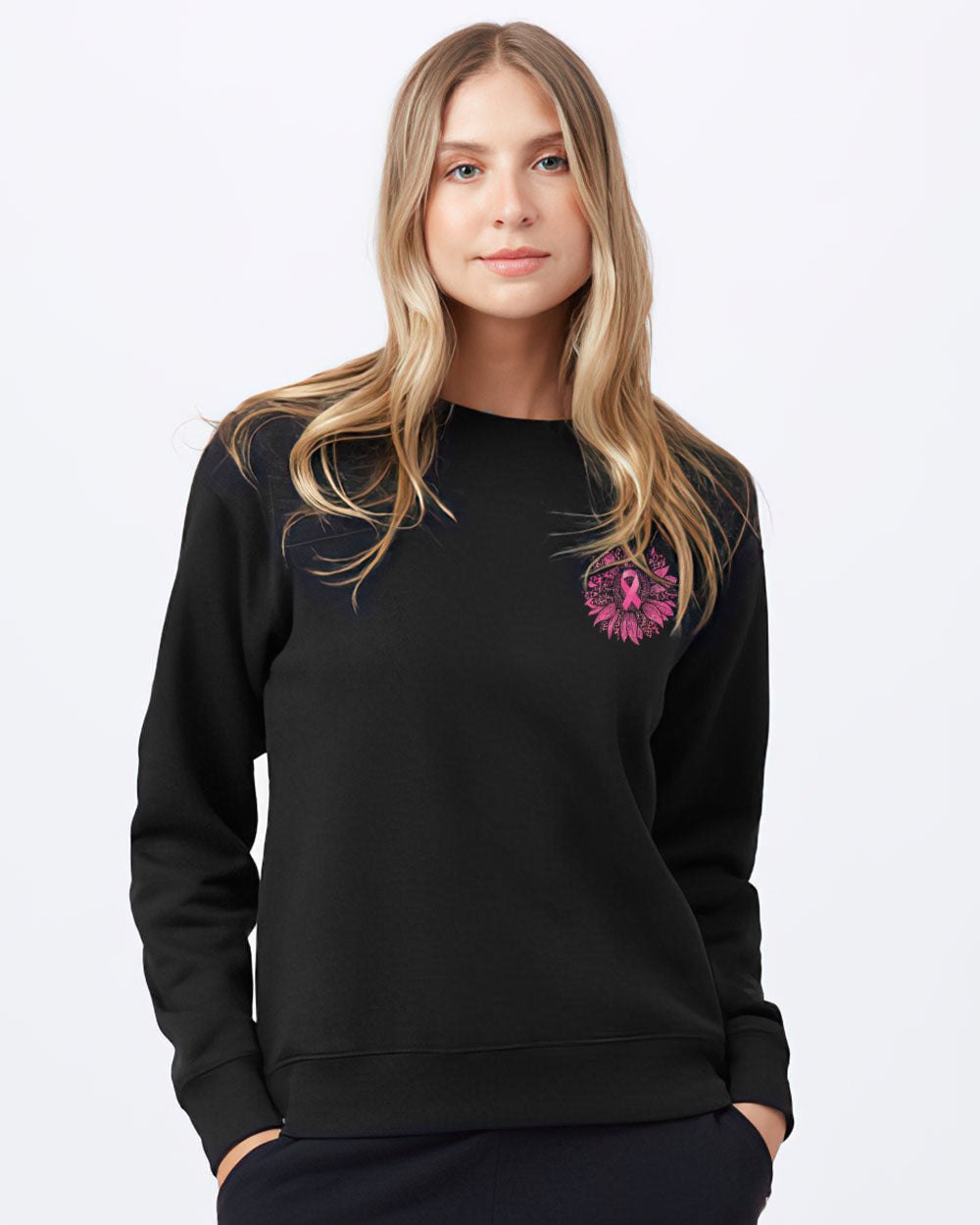 When You Can't Find The Sunshine Women's Breast Cancer Awareness Sweatshirt
