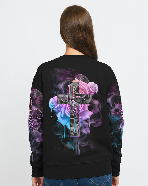 Faith Rose Women's Christian Sweatshirt