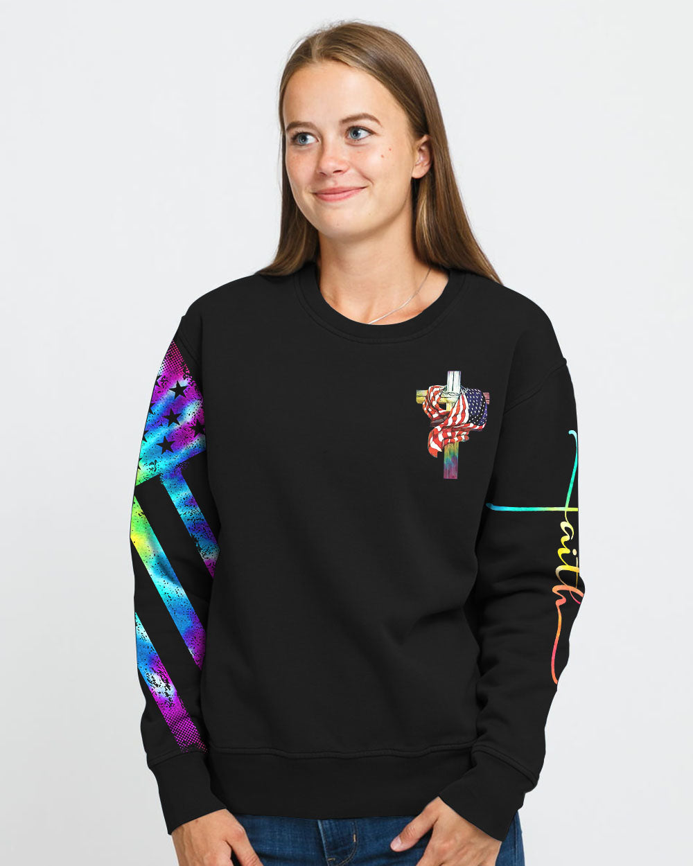 I'm Not That Perfect Christian Wings Women's Christian Sweatshirt