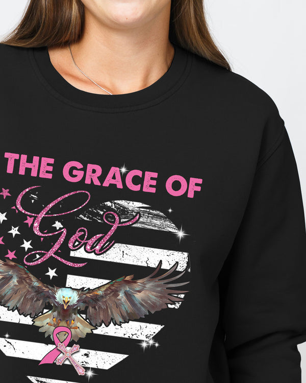 By The Grace Of God Heart Eagle Women's Christian Sweatshirt