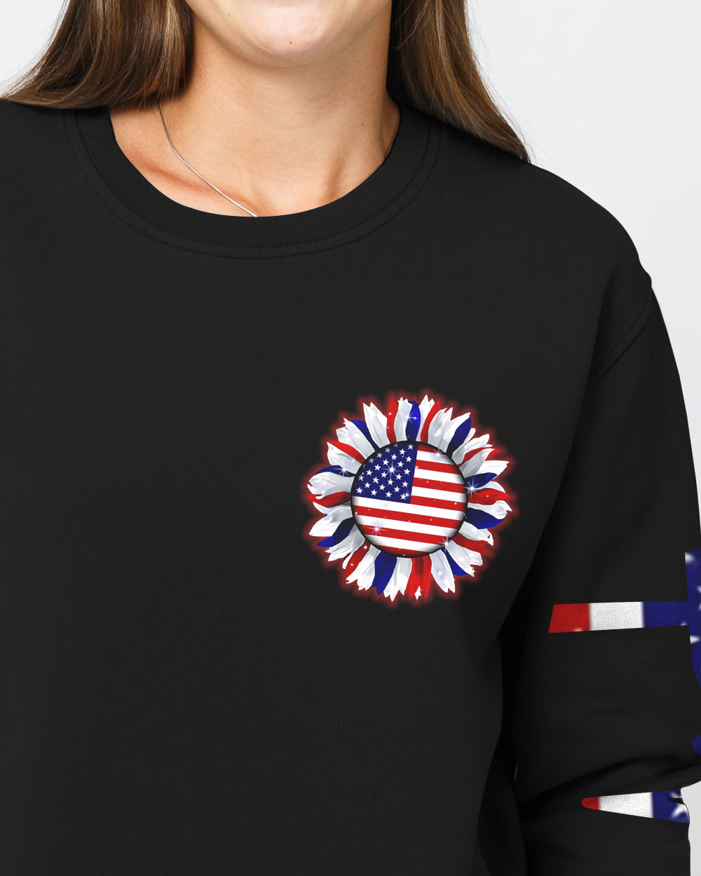 Heart Butterfly Firework Women's Christian Sweatshirt