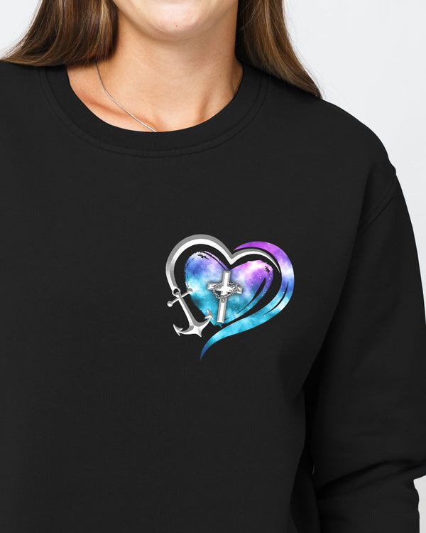 God Is My Anchor Women's Christian Sweatshirt