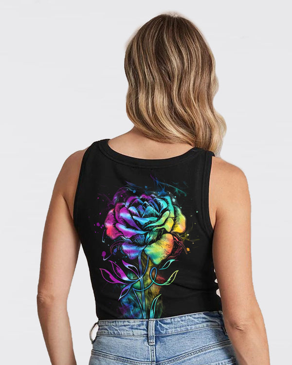 Fe Rose Colorful Women's Christian Tanks