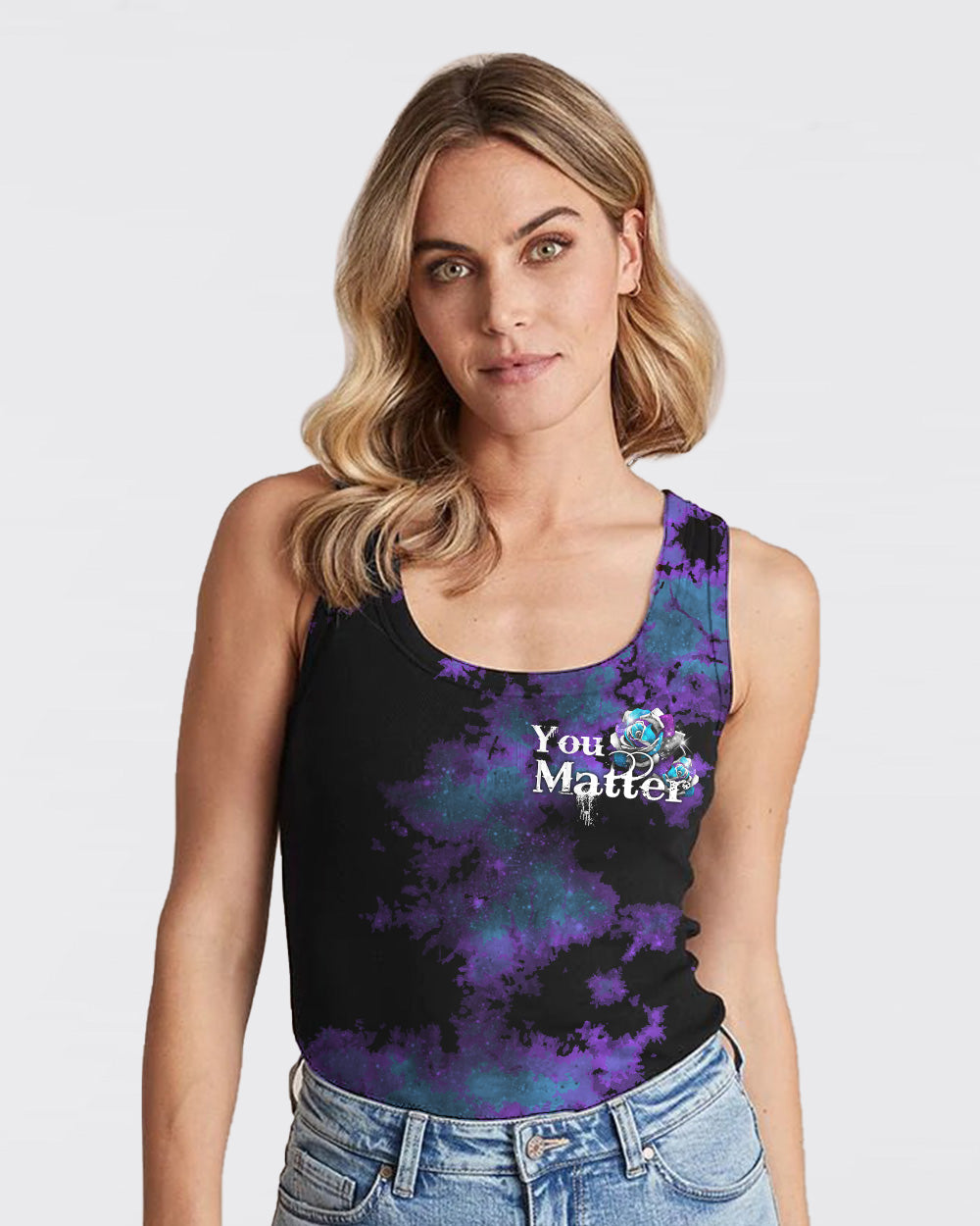 Rose Dragon Women's Suicide Prevention Awareness Tanks