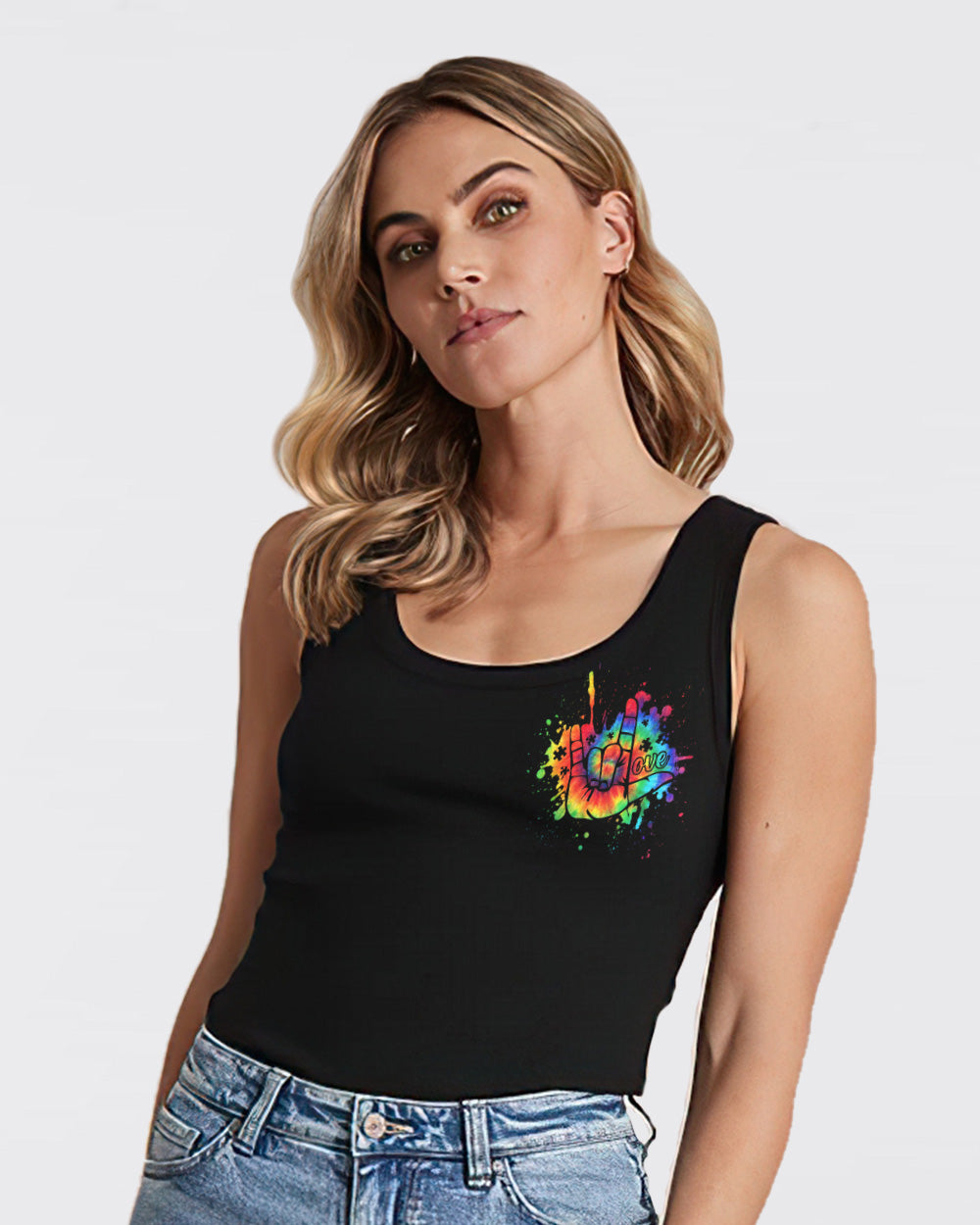 Someone With Autism Has Taught Me Women's Autism Awareness Tanks