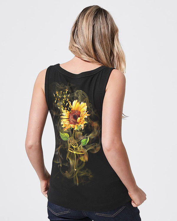 Sunflower Fly Fe Women's Christian Tanks