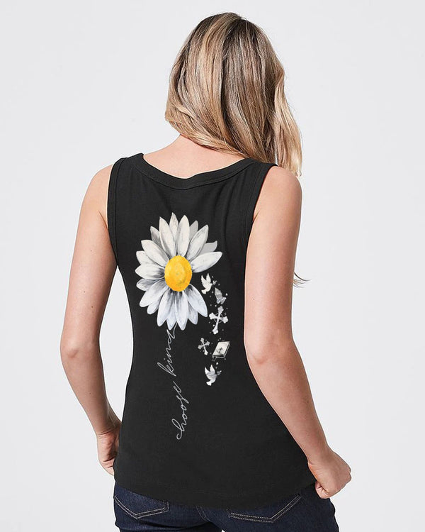 Choose Kind Daisy Women's Christian Tanks