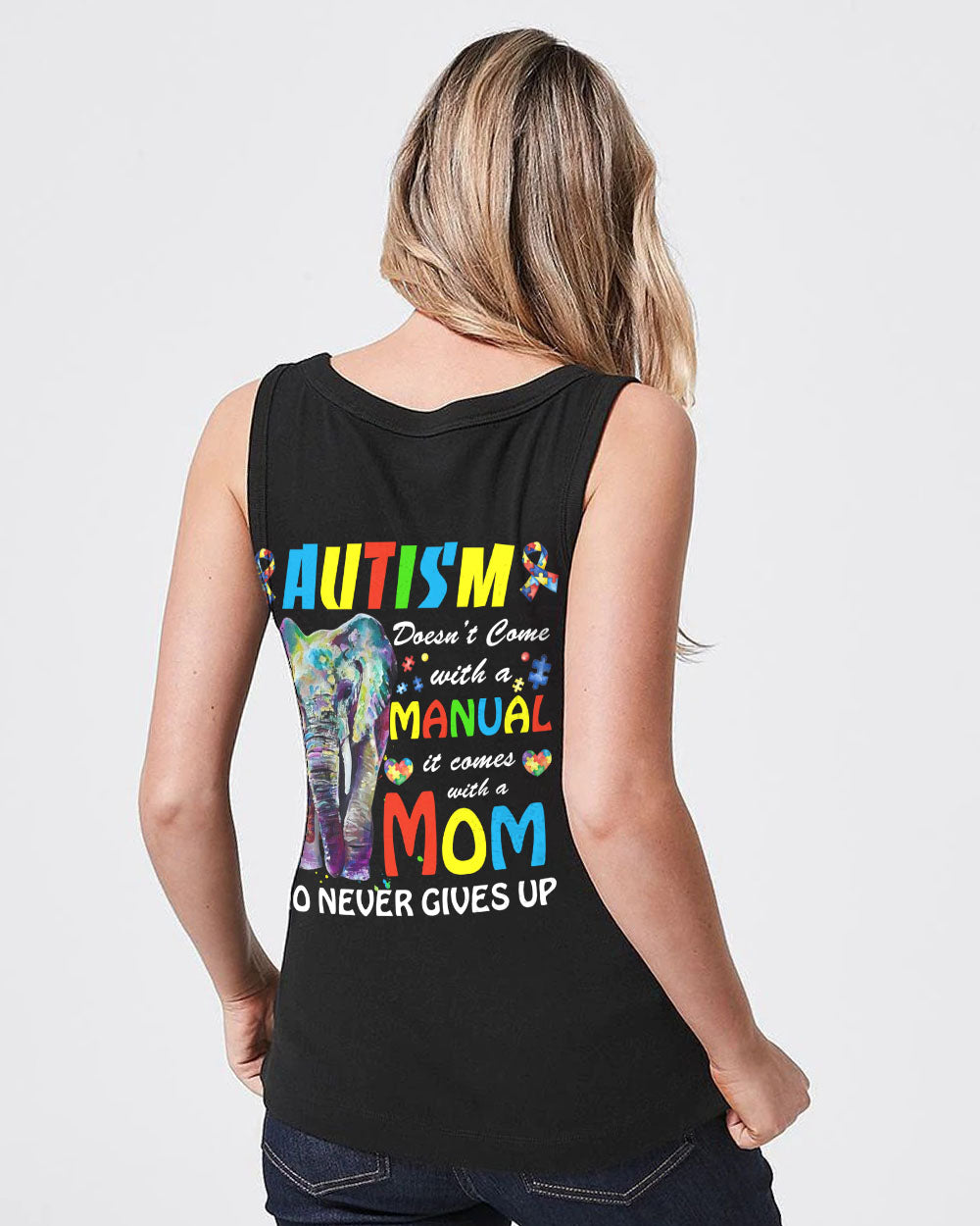 Autism Doesn't Come With Manual Women's Autism Awareness Tanks