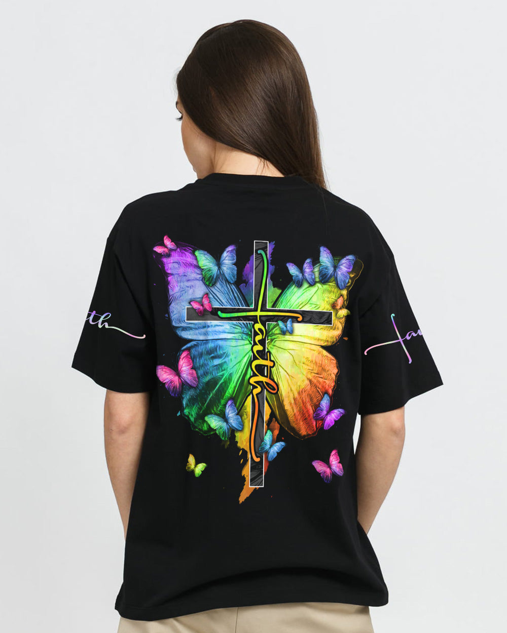 Way Maker Butterfly Women's Christian Tshirt