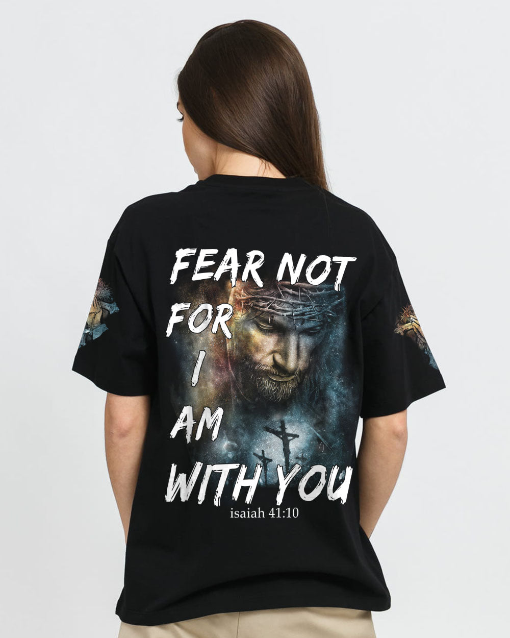 Fear Not For I Am With You Women's Christian Tshirt