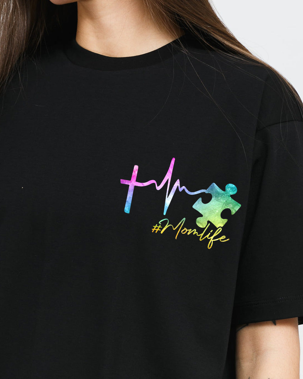 Different Is Beautiful Rainbow Sunflower Women's Autism Awareness Tshirt