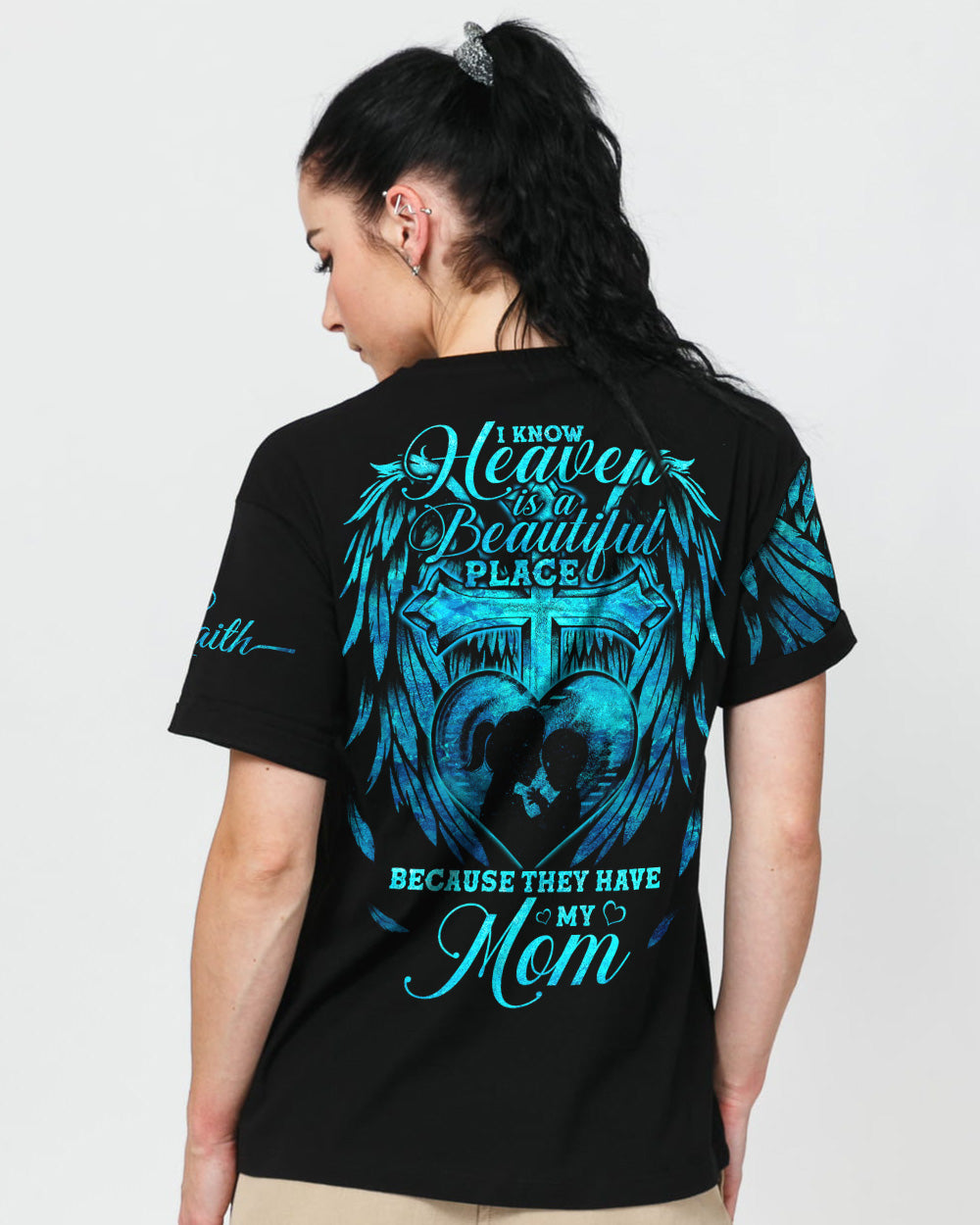 I Know Heaven Is A Beautiful Place Women's Christian Tshirt