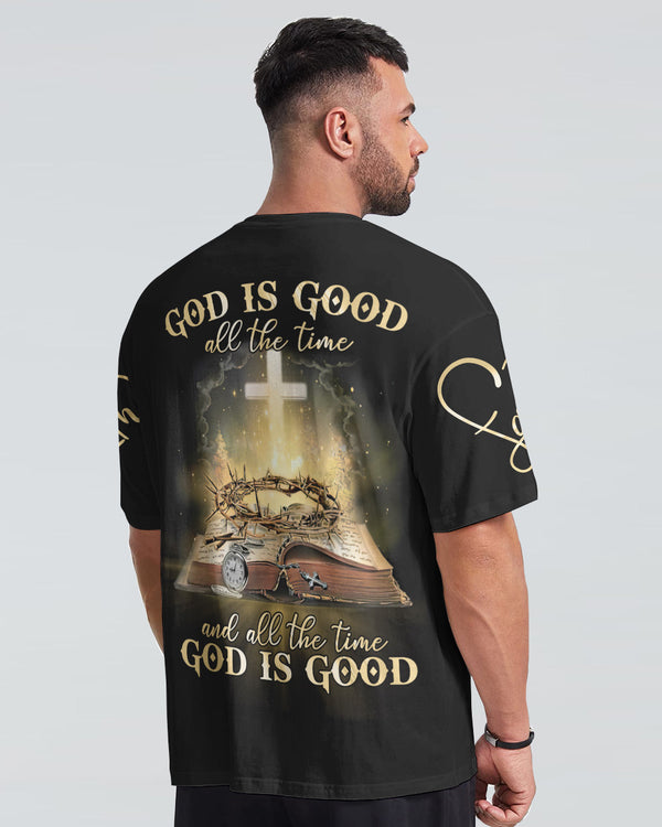 God Is Good All The Time Vintage Men's Christian Tshirt