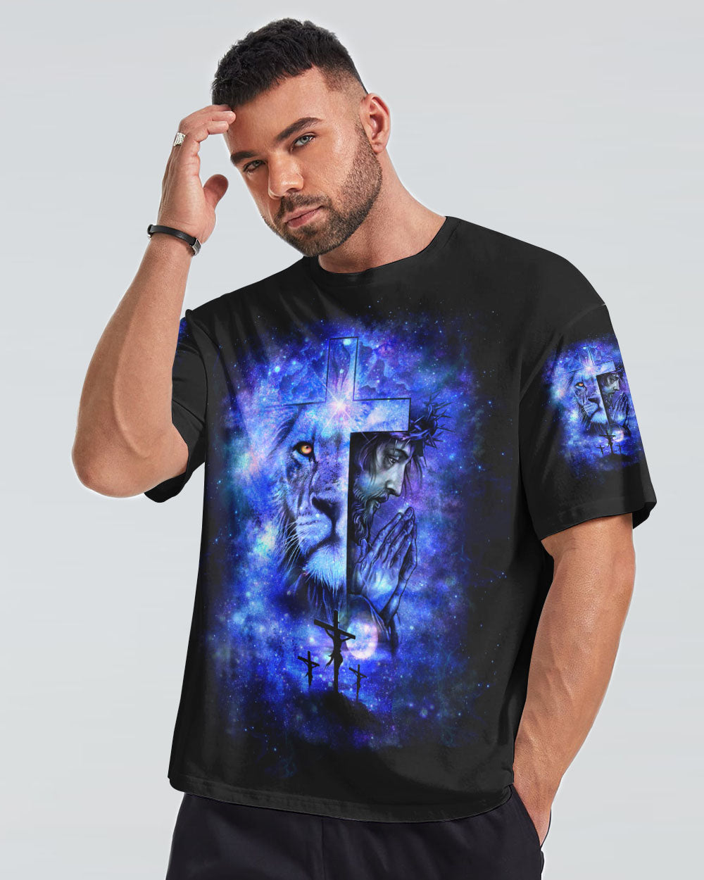 I Would Rather Stand With God And Be Judged By The World Men's Christian Tshirt