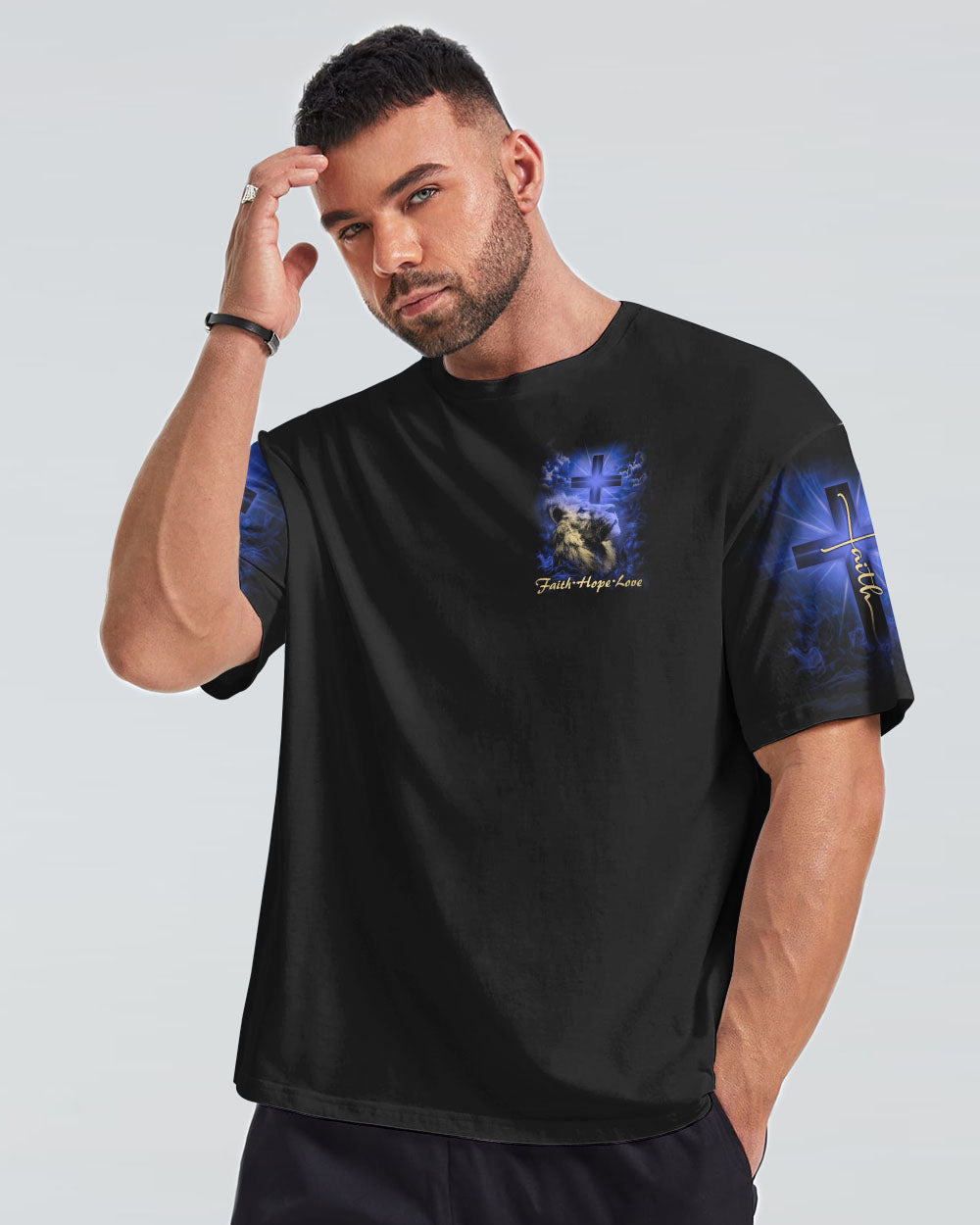 Way Maker Miracle Worker Promise Keeper Men's Christian Tshirt