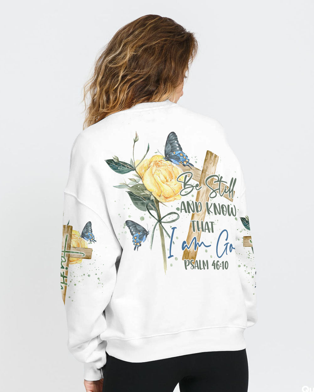 Be Still And Know That I Am God Women's Christian Sweatshirt