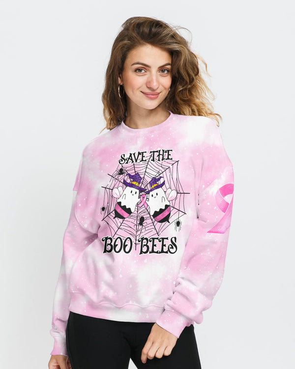 Save The Boo Bees Women's Breast Cancer Awareness Sweatshirt