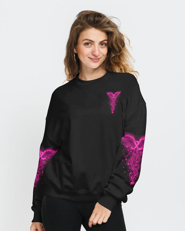 Never Give Up Phoenix Women's Breast Cancer Awareness Sweatshirt