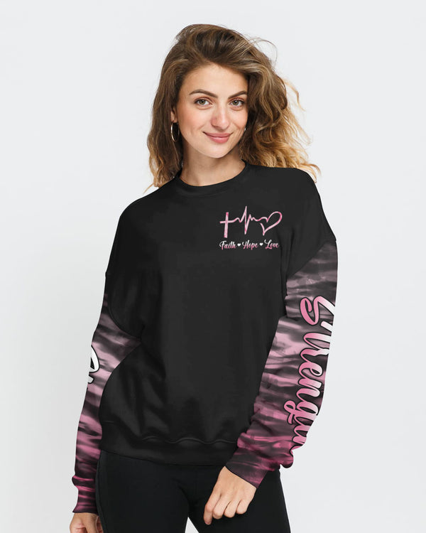 Faith Love Turtle Beach Flip Flops Women's Christian Sweatshirt