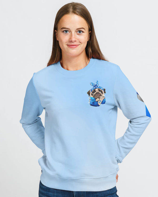 Think Pawsitive Dog Women's Diabetes Awareness Sweatshirt