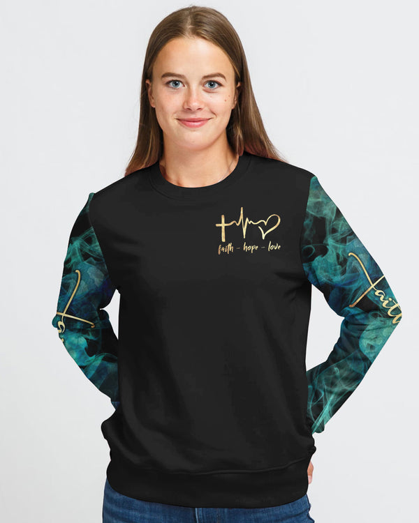 Jesus It's Not Religion It's A Relationship Mandala Women's Christian Sweatshirt